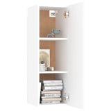 Ensemble de meubles TV 4 pcs Blanc Bois d'ingénierie