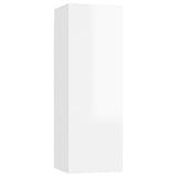 Ensemble de meubles TV 10 pcs Blanc Bois d'ingénierie