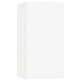 Ensemble de meubles TV 4 pcs Blanc Bois d'ingénierie