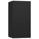 Meubles TV 4 pcs Noir 30,5x30x60 cm Bois d'ingénierie