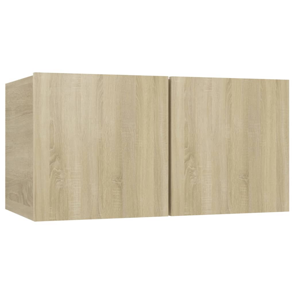 Meubles TV 4 pcs Chêne sonoma 60x30x30 cm Bois d'ingénierie