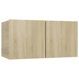 Meubles TV 4 pcs Chêne sonoma 60x30x30 cm Bois d'ingénierie