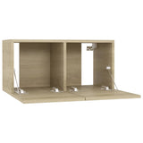 Meubles TV 4 pcs Chêne sonoma 60x30x30 cm Bois d'ingénierie