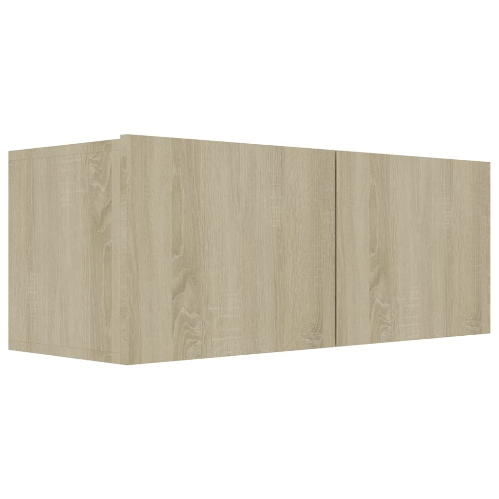 Meubles TV 4 pcs Chêne sonoma 80x30x30 cm Bois d'ingénierie