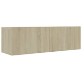 Meubles TV 4 pcs Chêne sonoma 100x30x30 cm Bois d'ingénierie