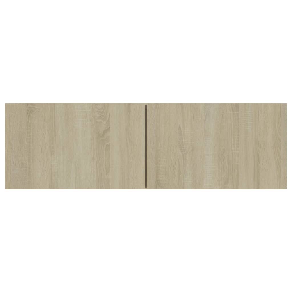 Meubles TV 4 pcs Chêne sonoma 100x30x30 cm Bois d'ingénierie