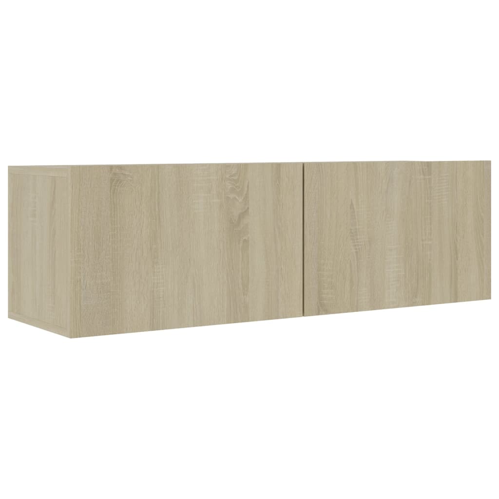 Ensemble de meubles TV 3 pcs Chêne sonoma Bois d'ingénierie