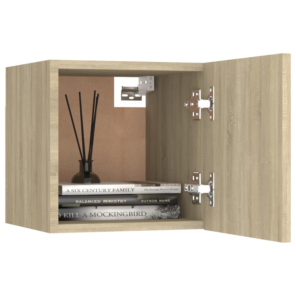 Ensemble de meubles TV 6 pcs Chêne sonoma Bois d'ingénierie