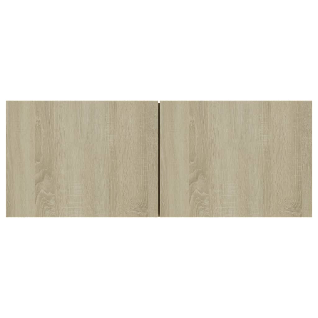 Meubles TV 3 pcs Chêne sonoma Bois d'ingénierie