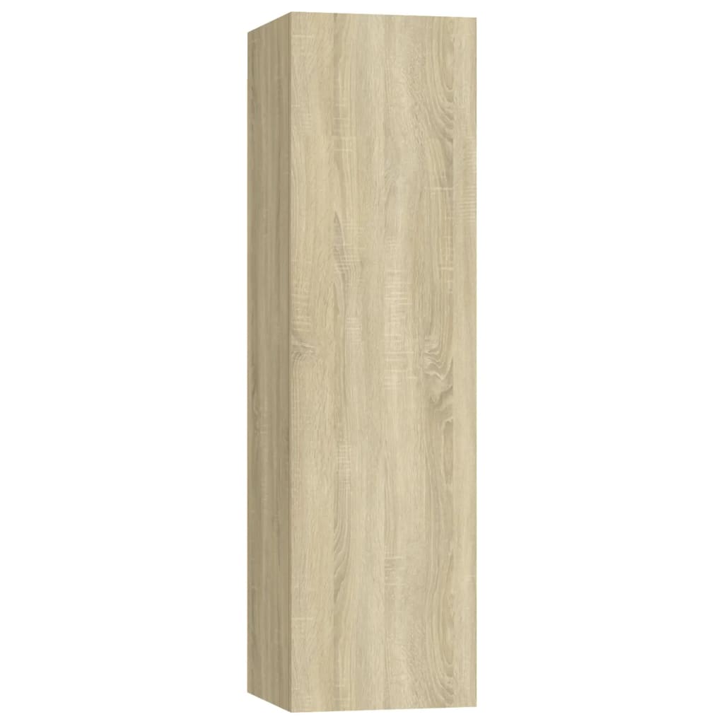 Meubles TV 4 pcs Chêne sonoma 30,5x30x110 cm Bois d'ingénierie