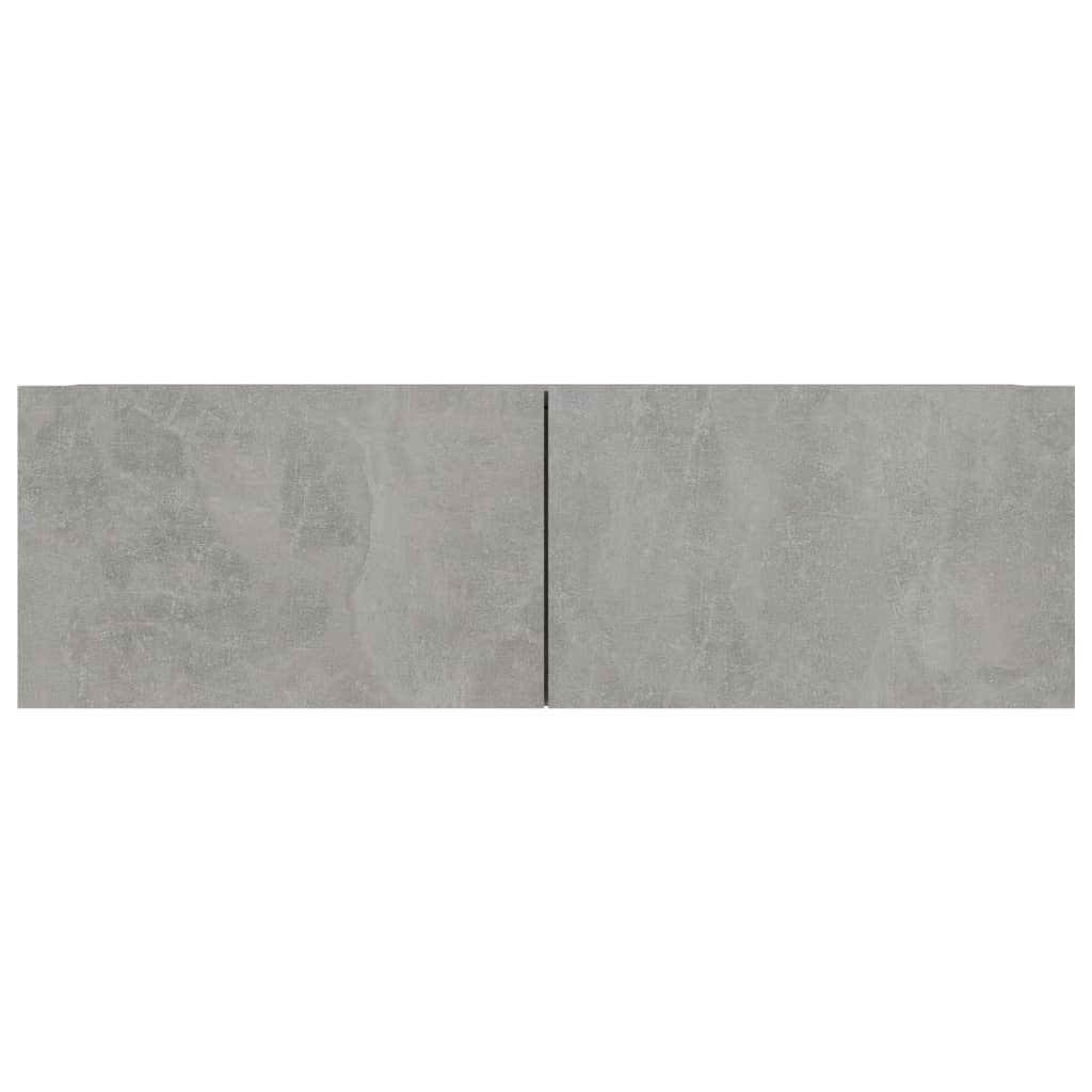 Meubles TV 4 pcs Gris béton 100x30x30 cm Bois d'ingénierie