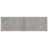 Meubles TV 4 pcs Gris béton 100x30x30 cm Bois d'ingénierie