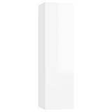 Ensemble de meubles TV 3 pcs Blanc brillant Bois d'ingénierie