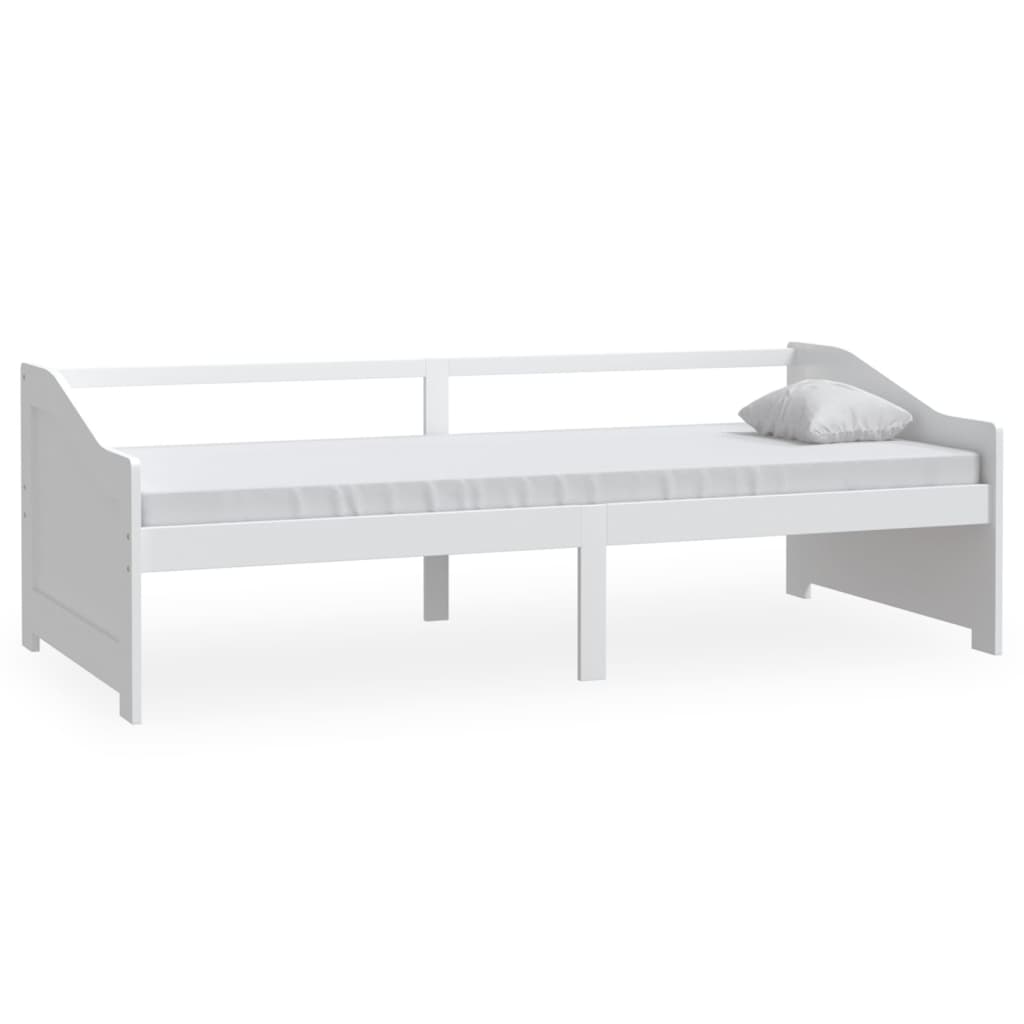 Lit de repos 3 places sans matelas Blanc 90x200 cm