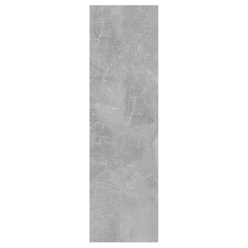 Étagère murale Gris béton 75x16x55 cm Bois d'ingénierie