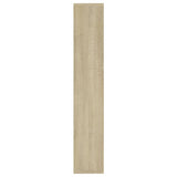 Étagère murale Chêne sonoma 36x16x90 cm Bois d'ingénierie