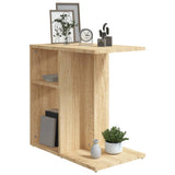 Side table Sonoma oak 50x30x50 cm Engineered wood