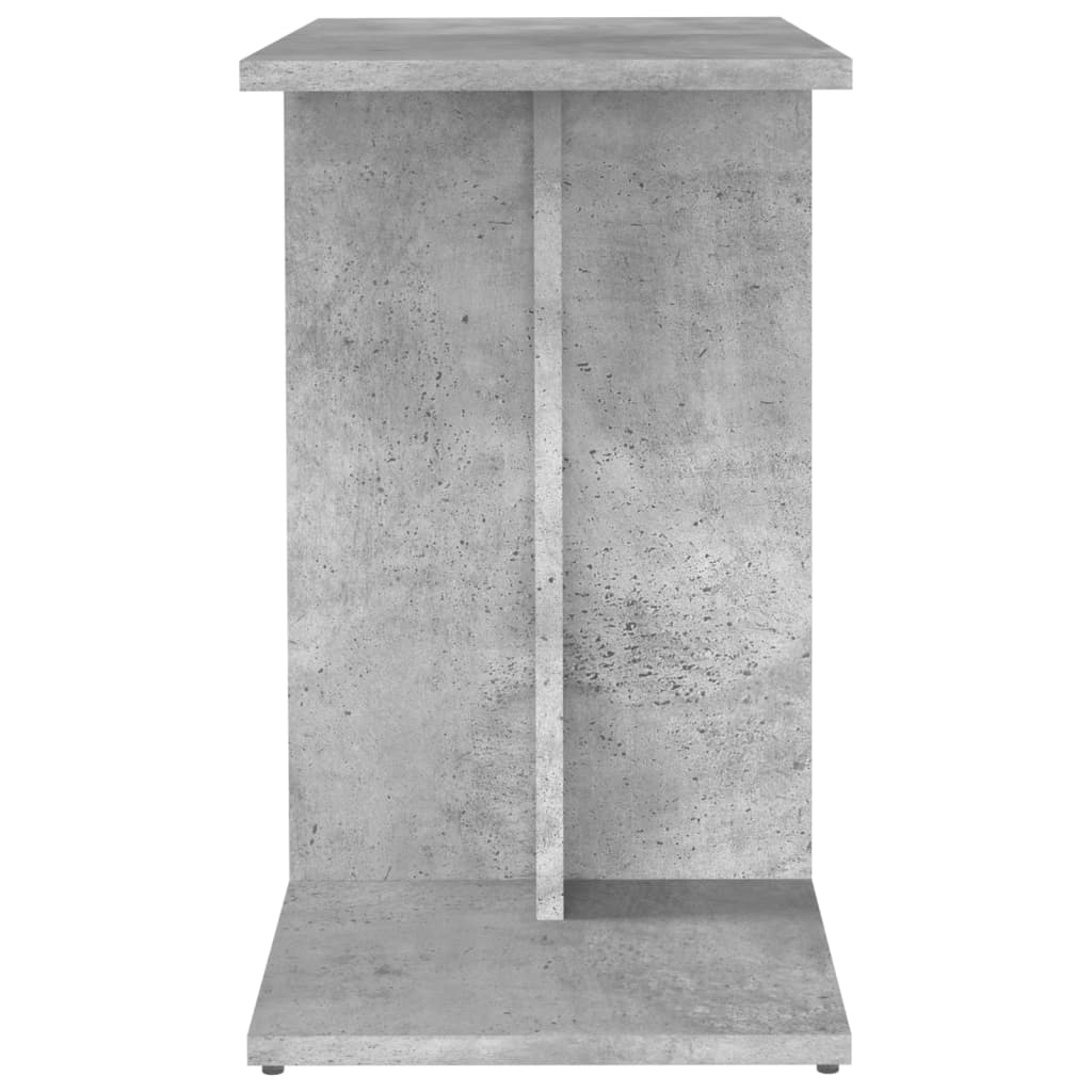 Table d'appoint Gris béton 50x30x50 cm Bois d’ingénierie