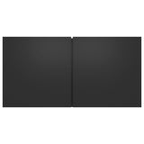 Meubles TV suspendus 2 pcs Noir 60x30x30 cm