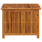 Garten-Aufbewahrungsbox 75x75x58 cm Massives Akazienholz