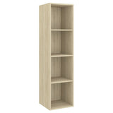 Ensemble de meubles TV 3 pcs Chêne sonoma Bois d'ingénierie