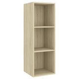 Ensemble de meubles TV 2 pcs Chêne sonoma Bois d'ingénierie