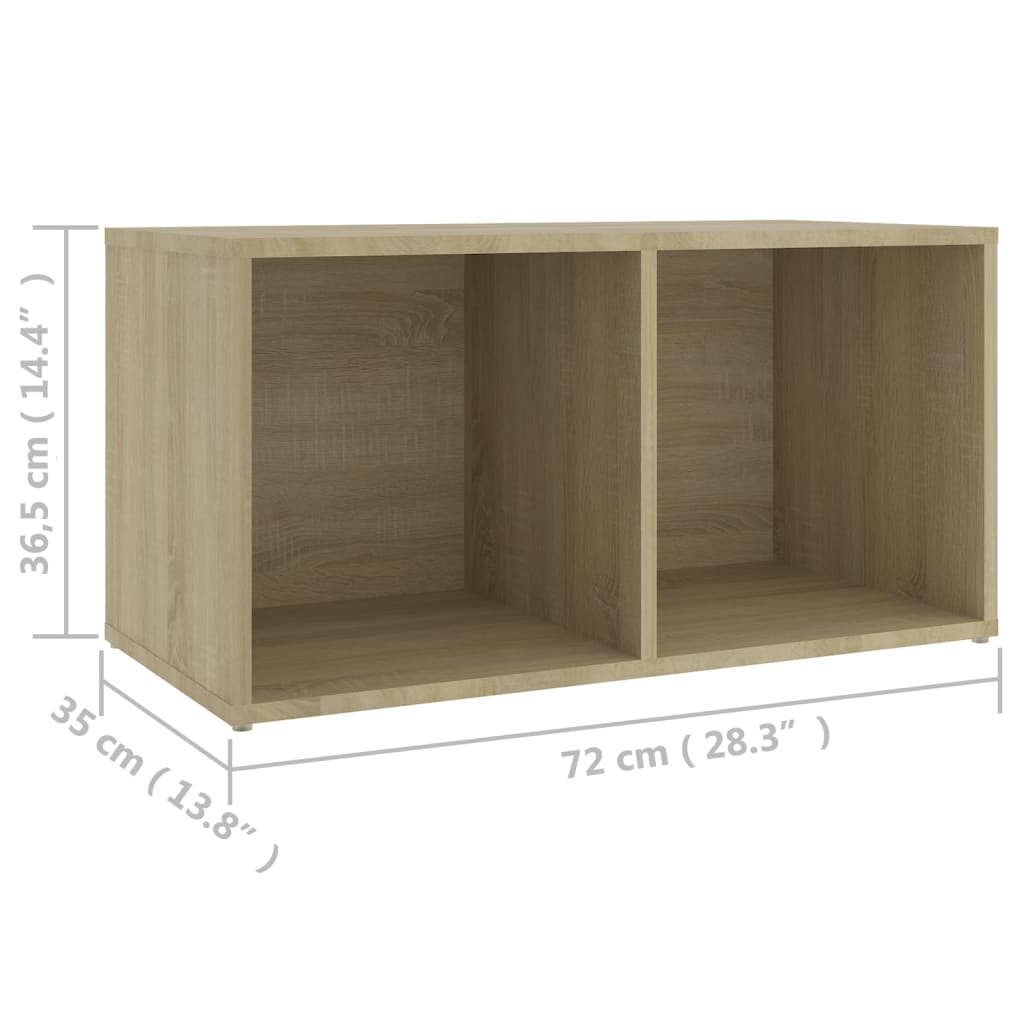 Ensemble de meubles TV 6 pcs Chêne sonoma Bois d'ingénierie