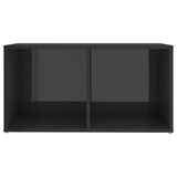 Ensemble de meubles TV 6 pcs Gris brillant Bois d'ingénierie