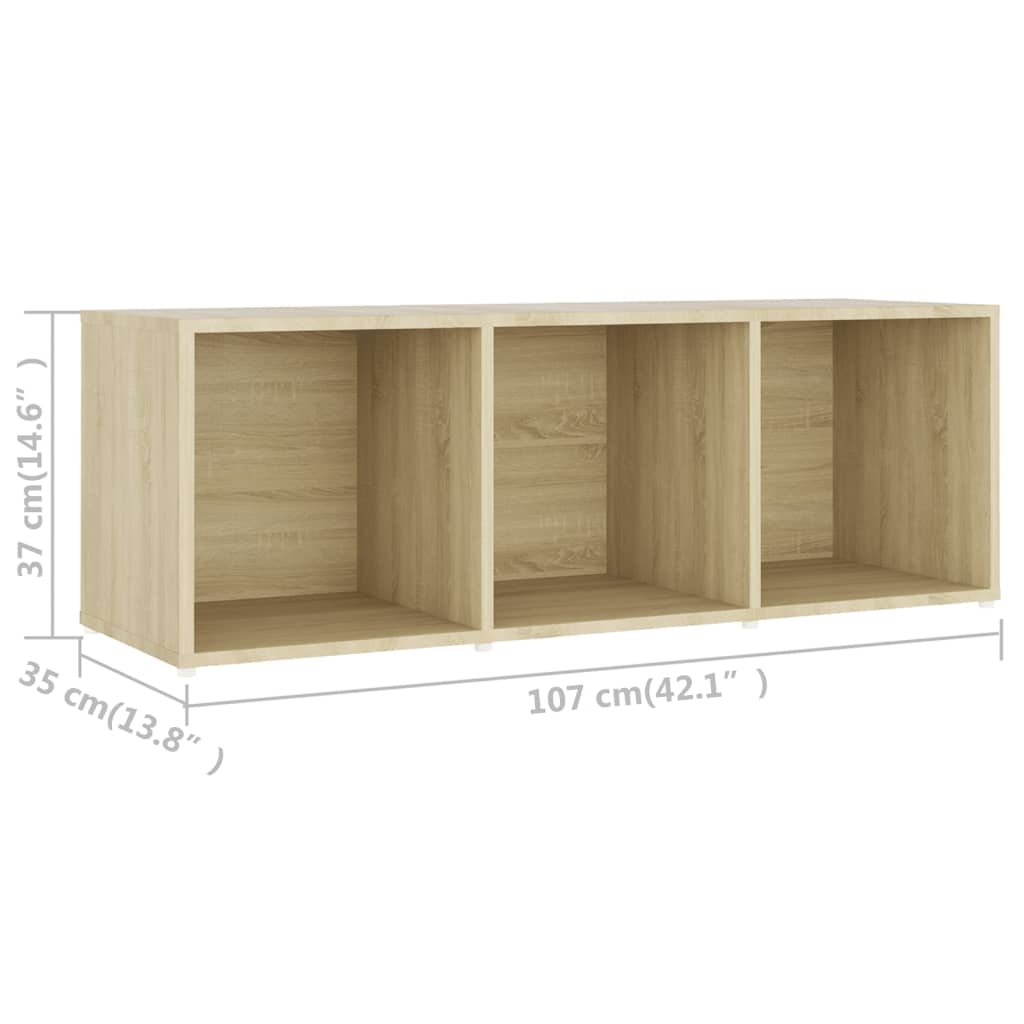 Ensemble de meubles TV 3 pcs Chêne sonoma Bois d'ingénierie