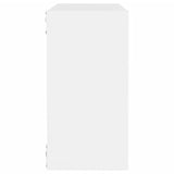 Étagères cube murales 2 pcs Blanc 30x15x30 cm