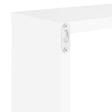 Étagères cube murales 4 pcs blanc 30x15x30 cm