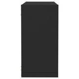 Étagères cube murales 4 pcs noir 30x15x30 cm