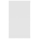 Étagères cube murales 2pcs Blanc 80x15x26,5cm bois d'ingénierie