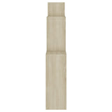 Étagère murale cube Chêne sonoma 80x15x78,5cm Bois d’ingénierie