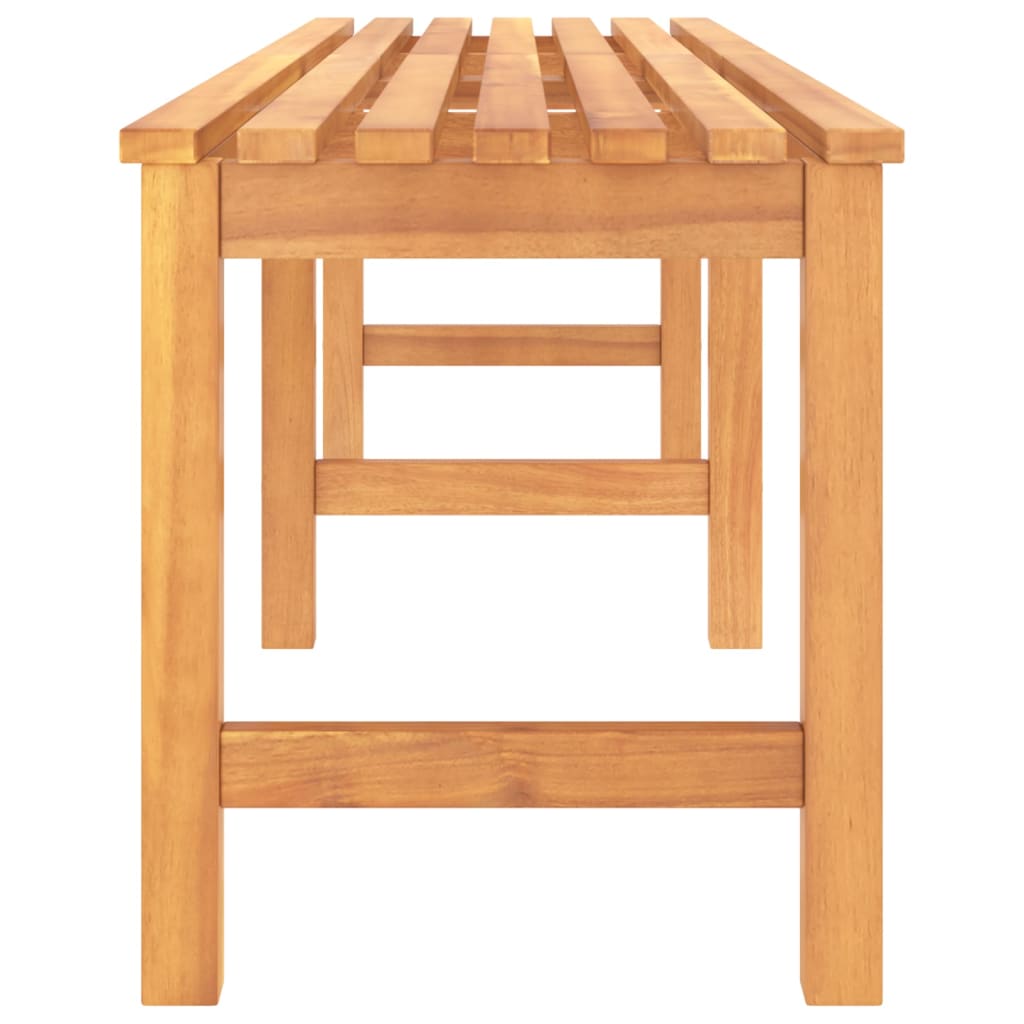 Banc de jardin 180 cm bois de teck solide