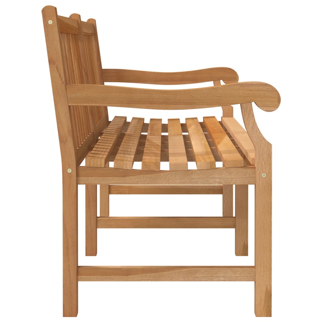 Banc de jardin 150 cm bois de teck massif