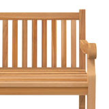 Banc de jardin 150 cm bois de teck massif