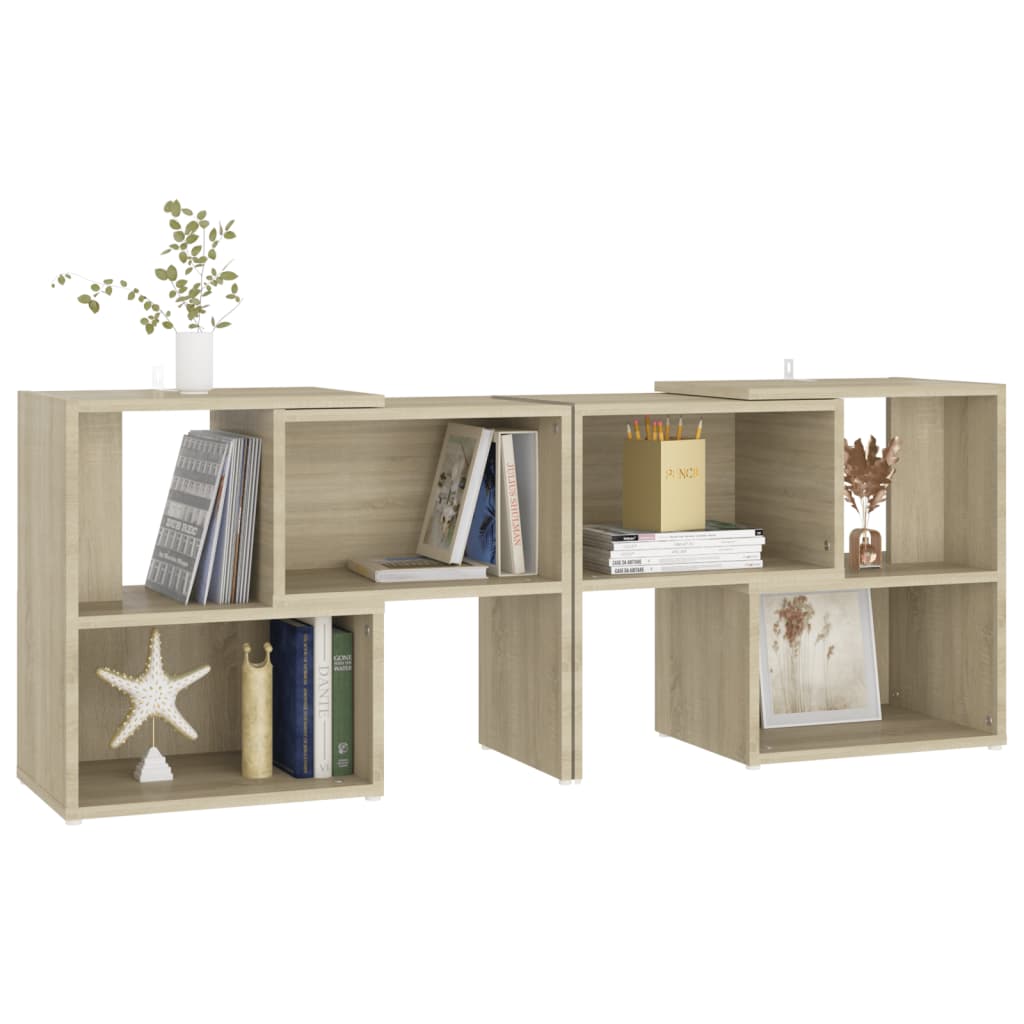 Meuble TV Chêne sonoma 104x30x52 cm Bois d'ingénierie