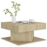 Table basse Chêne sonoma 57x57x30 cm Bois d’ingénierie