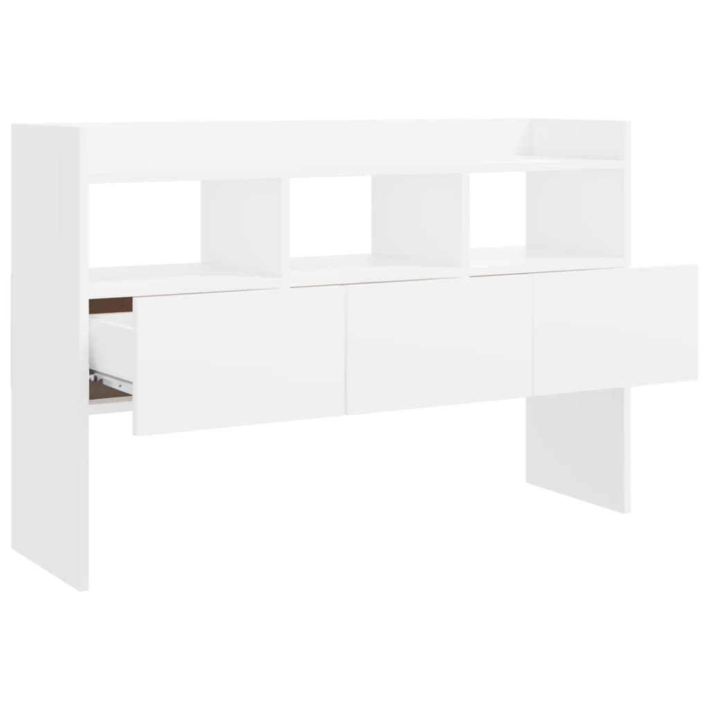 Buffet Blanc 105x30x70 cm Bois d’ingénierie