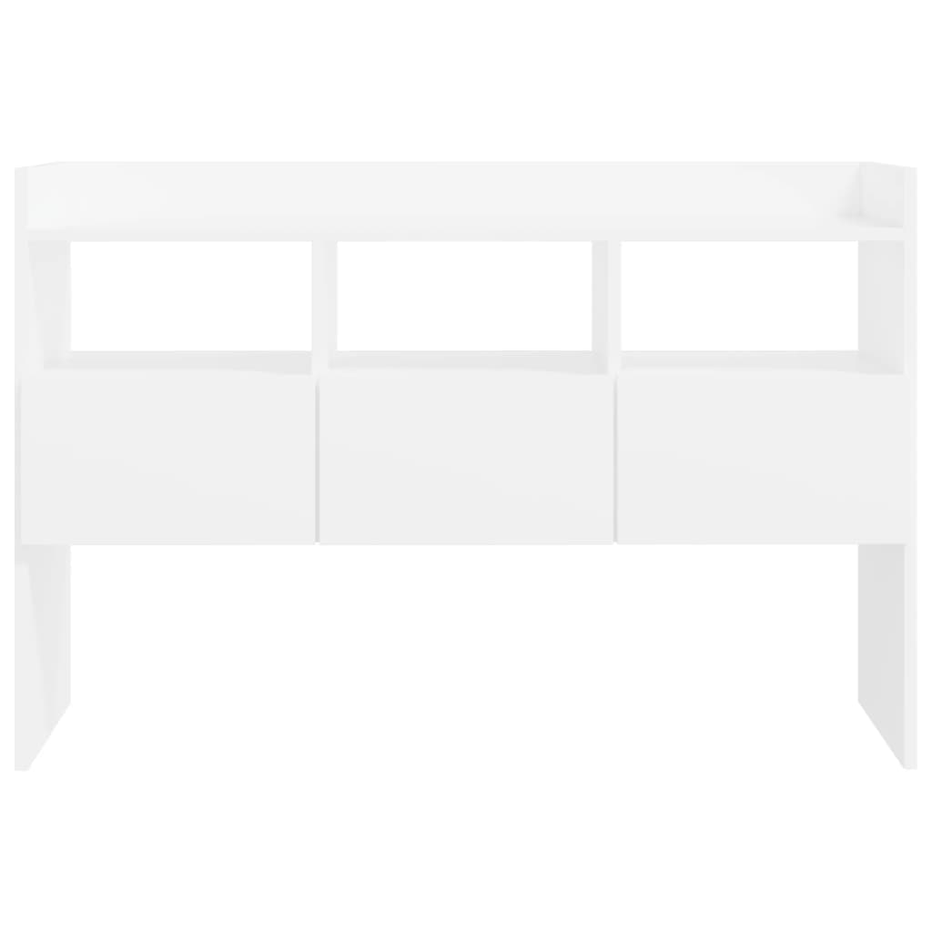 Buffet Blanc 105x30x70 cm Bois d’ingénierie