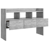 Buffet Gris béton 105x30x70 cm Bois d’ingénierie