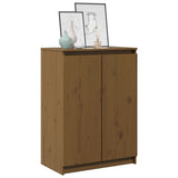 Honigbraunes Sideboard 60x36x84 cm Massives Kiefernholz