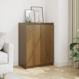 Honigbraunes Sideboard 60x36x84 cm Massives Kiefernholz