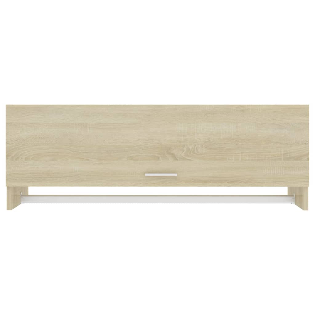 Garde-robe chêne sonoma 100x32,5x35 cm bois d'ingénierie