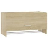 Garde-robe chêne sonoma 70x32,5x35 cm bois d'ingénierie