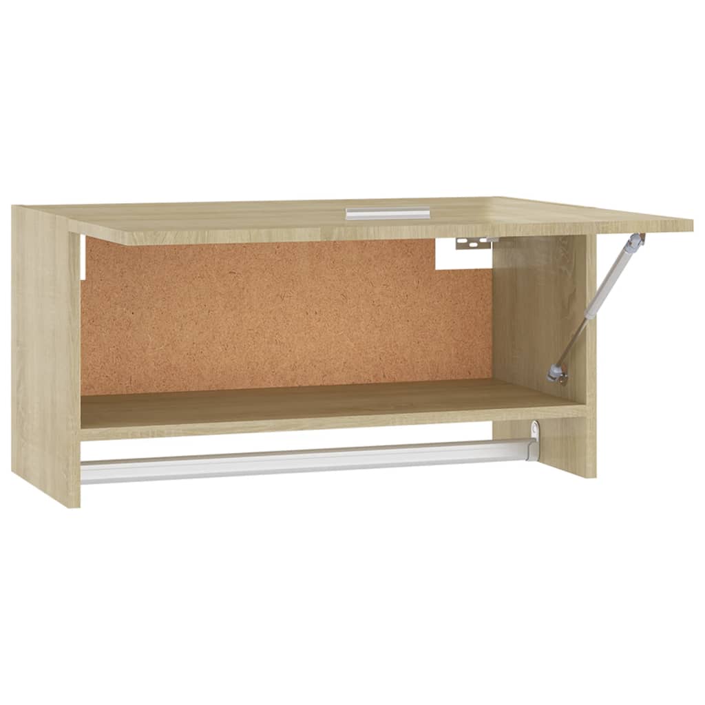 Garde-robe chêne sonoma 70x32,5x35 cm bois d'ingénierie