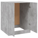 Meuble pour machine à laver Gris béton 71x71,5x91,5 cm