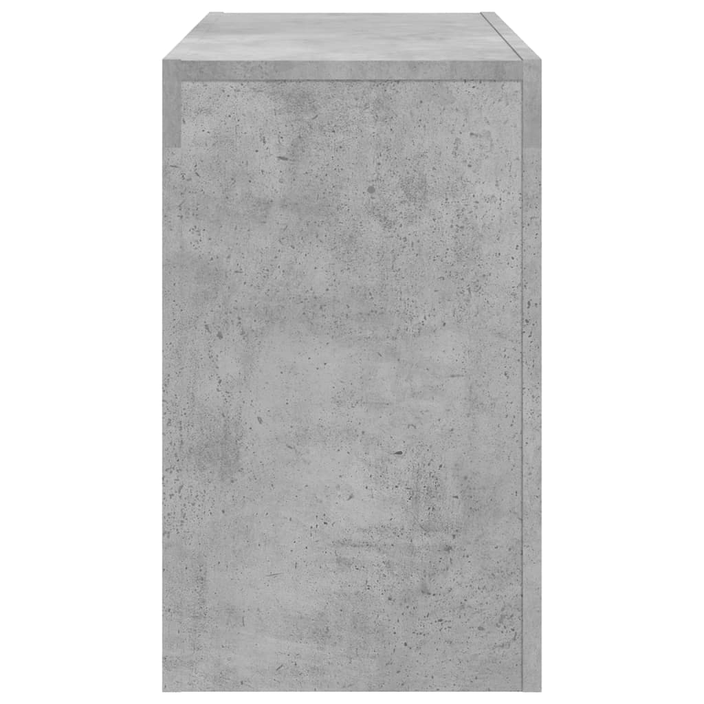 Tables basses gigognes 3 pcs Gris béton Bois d'ingénierie