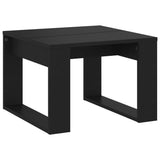 Table d'appoint Noir 50x50x35 cm Bois d’ingénierie